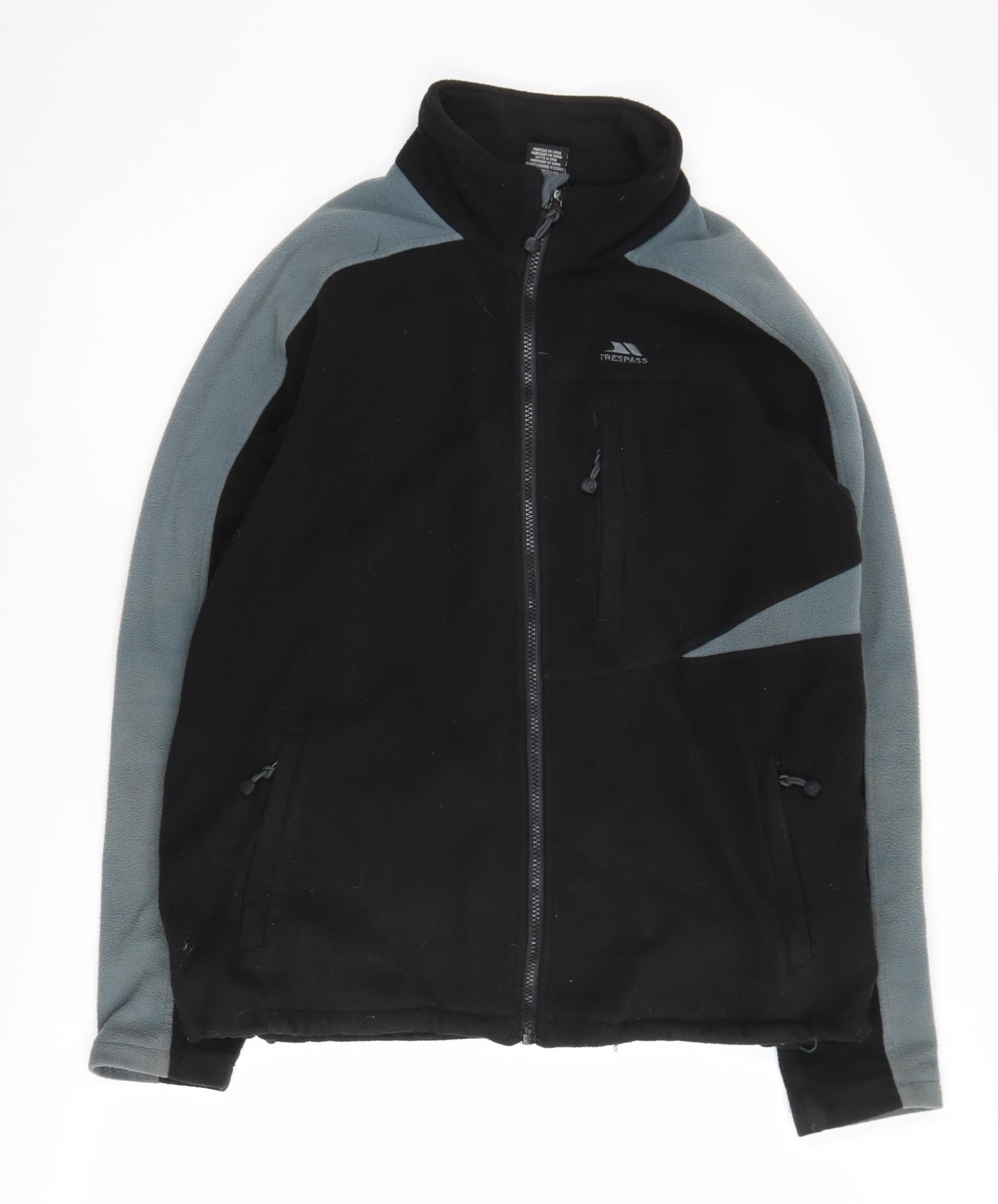 Trespass Men's Black Fleece Jacket L Size Casual