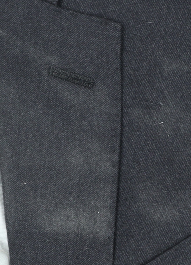 T.M.Lewin Men's Grey Wool Blazer 40 S Slim Fit