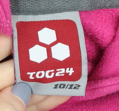 TOG24 Pink Women's Pullover Hoodie - Size S