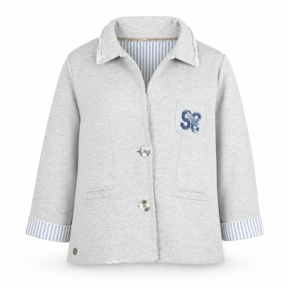 SoulCal & Co Women's Grey Blazer, Size 14, Casual Autumn Wear