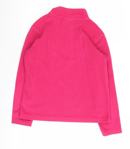 Regatta Girls Pink Fleece Pullover Sweatshirt 11-12 Years