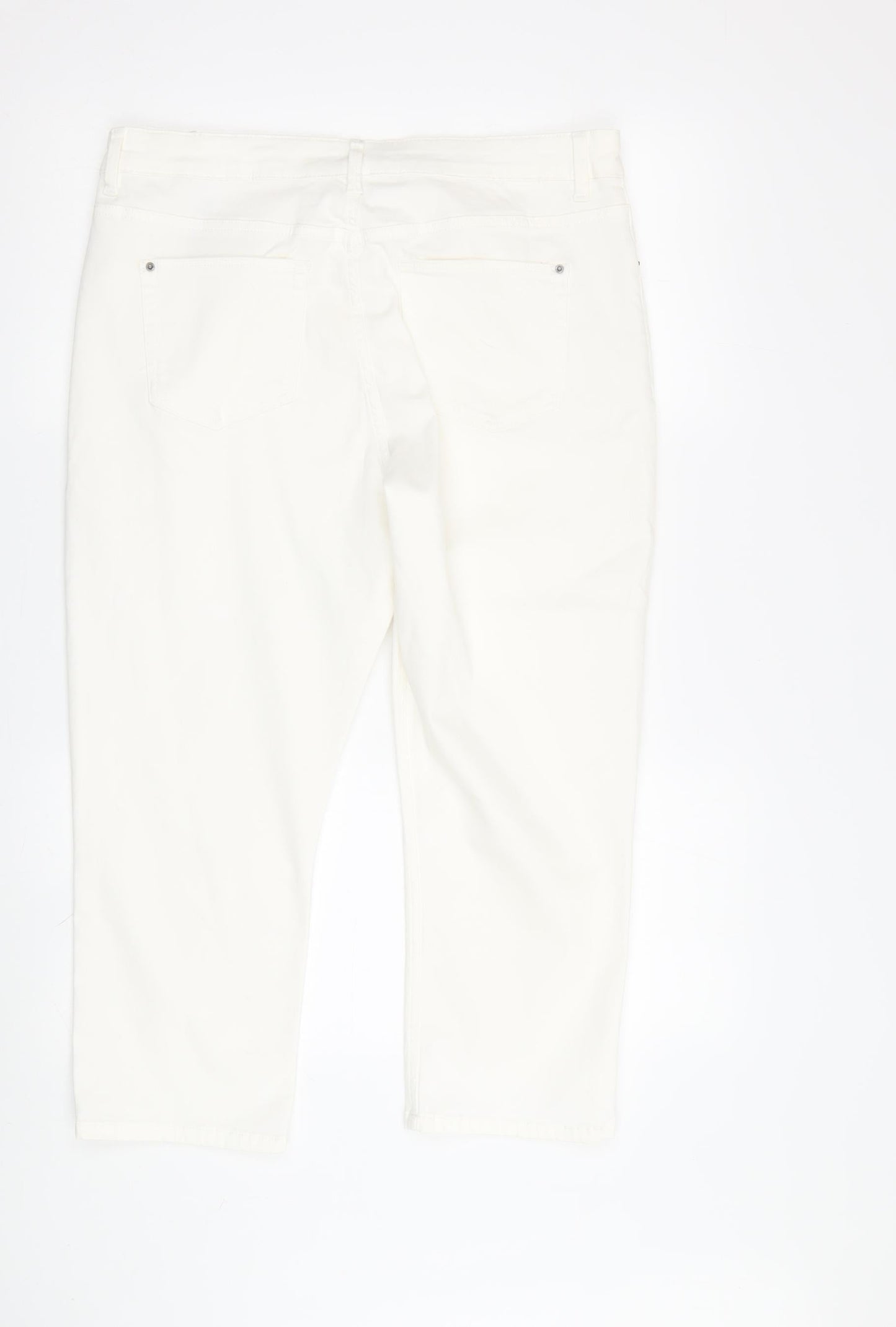 Marks and Spencer Women's White Skinny Jeans Size 14