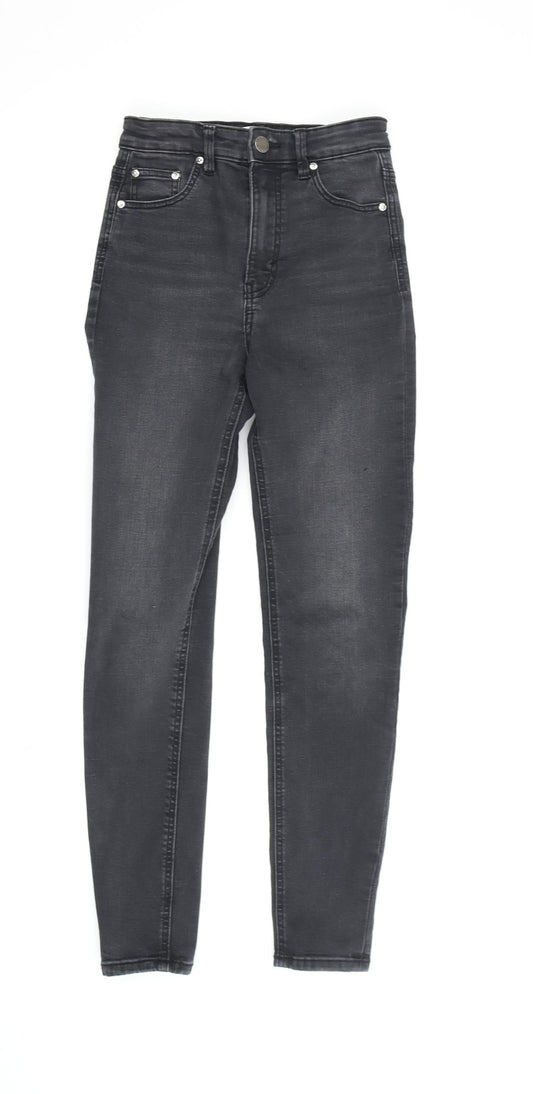 Pull&Bear Girls Black Skinny Jeans Size 12