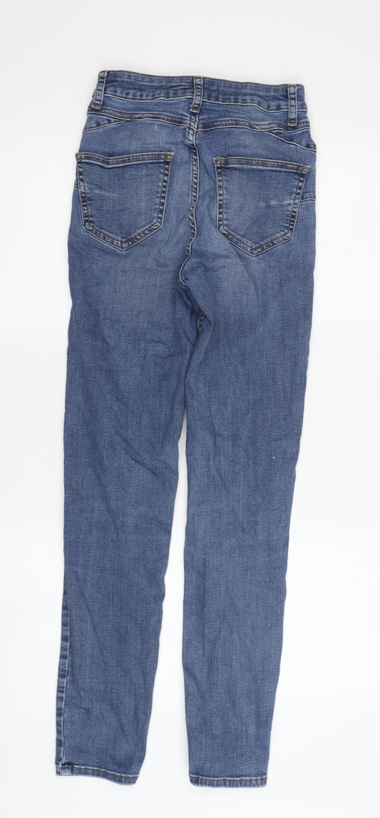 New Look Women's Blue Skinny Jeans Size 6
