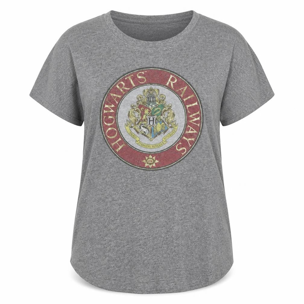 Warner Bros Unisex Grey Harry Potter T-Shirt M