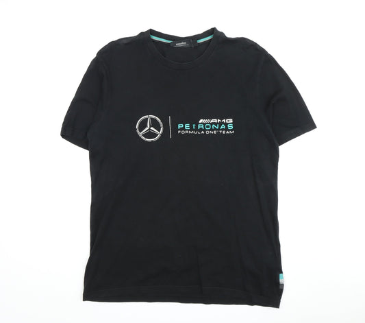 Sandon Men's Black Formula One Team T-Shirt - S