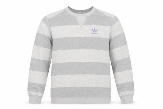 Mens UK S Regular adidas Grey Pullover Sweatshirt