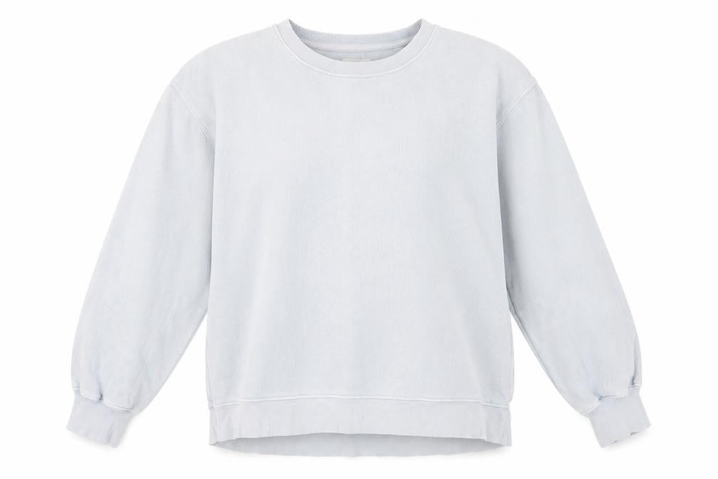 Hush Women's Blue Pullover Sweatshirt, M, Casual Comfort