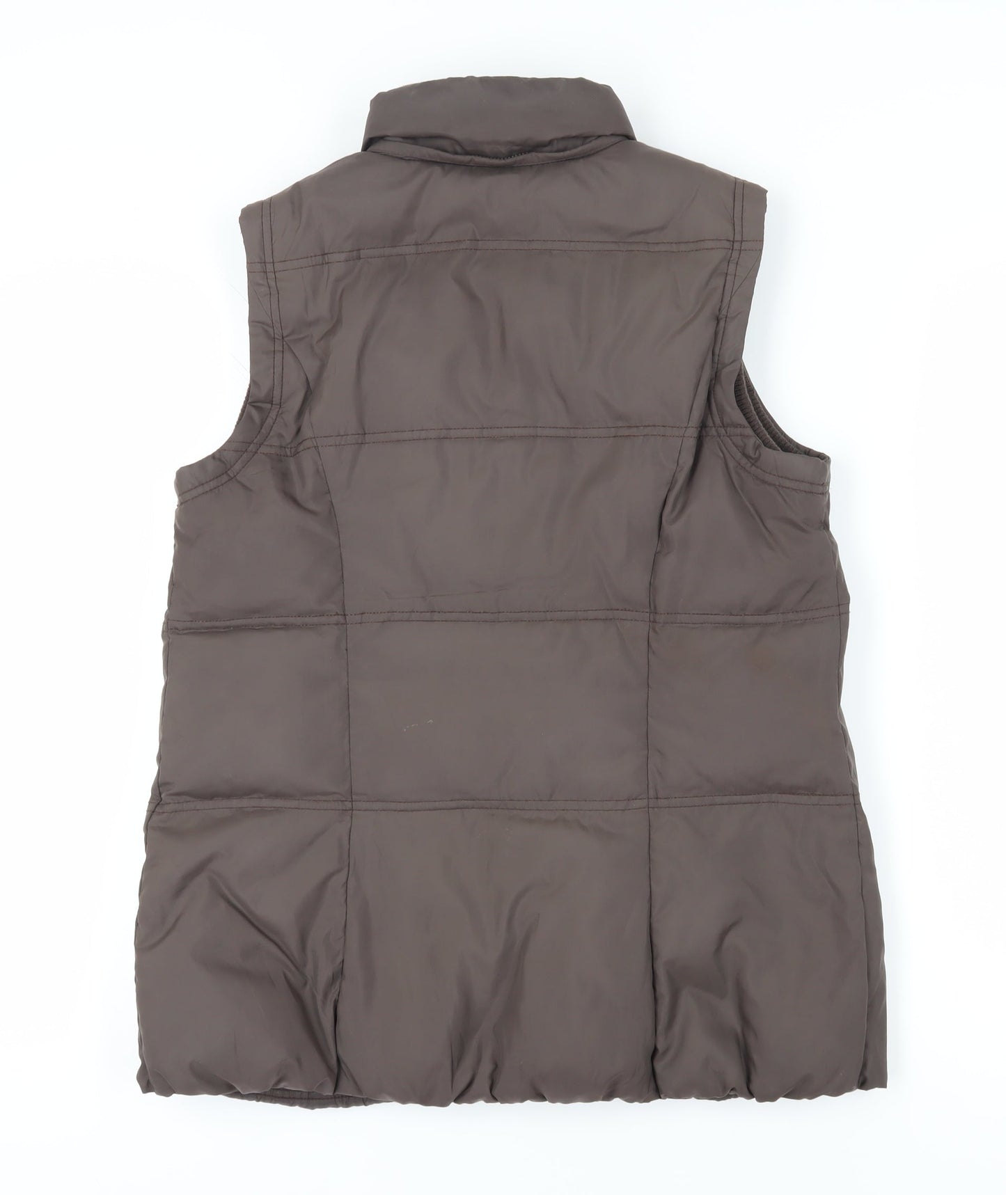 Gap Maternity Brown Down Waistcoat Women S