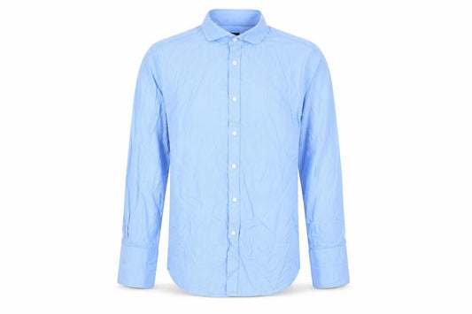 Jaeger Men's Blue Pinstripe Dress Shirt, Size 16