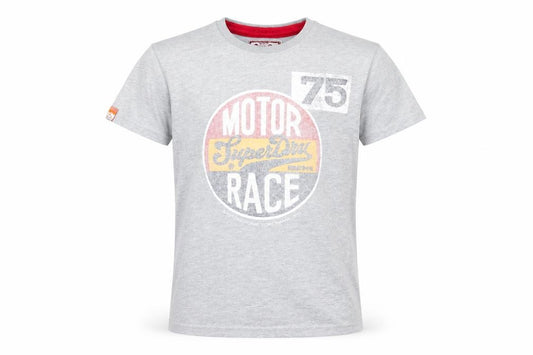 Mens UK Size S Superdry Grey  Cotton Blend T-Shirt