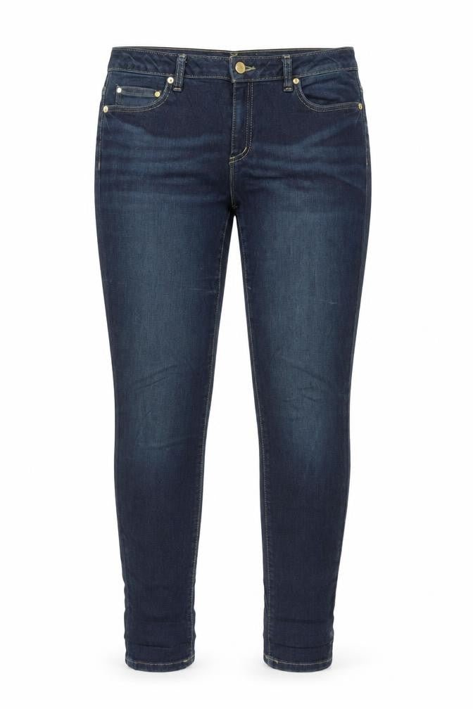 Front view of Michael Kors Women's Blue Skinny Jeans, size 6