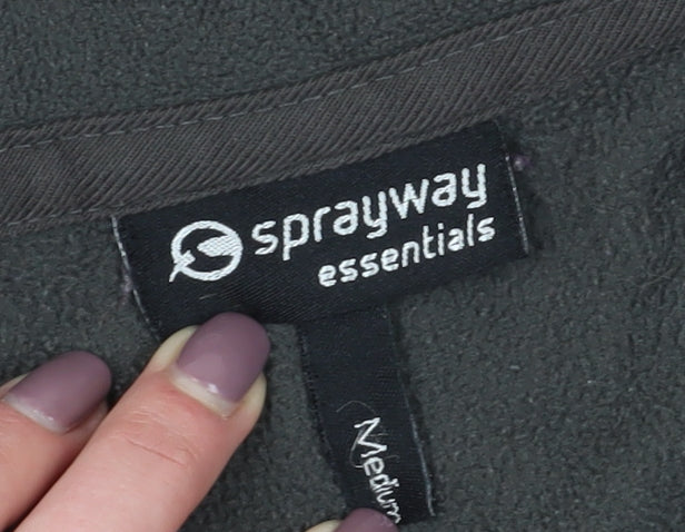 Sprayway Black Fleece Pullover Medium - Unisex Outdoor