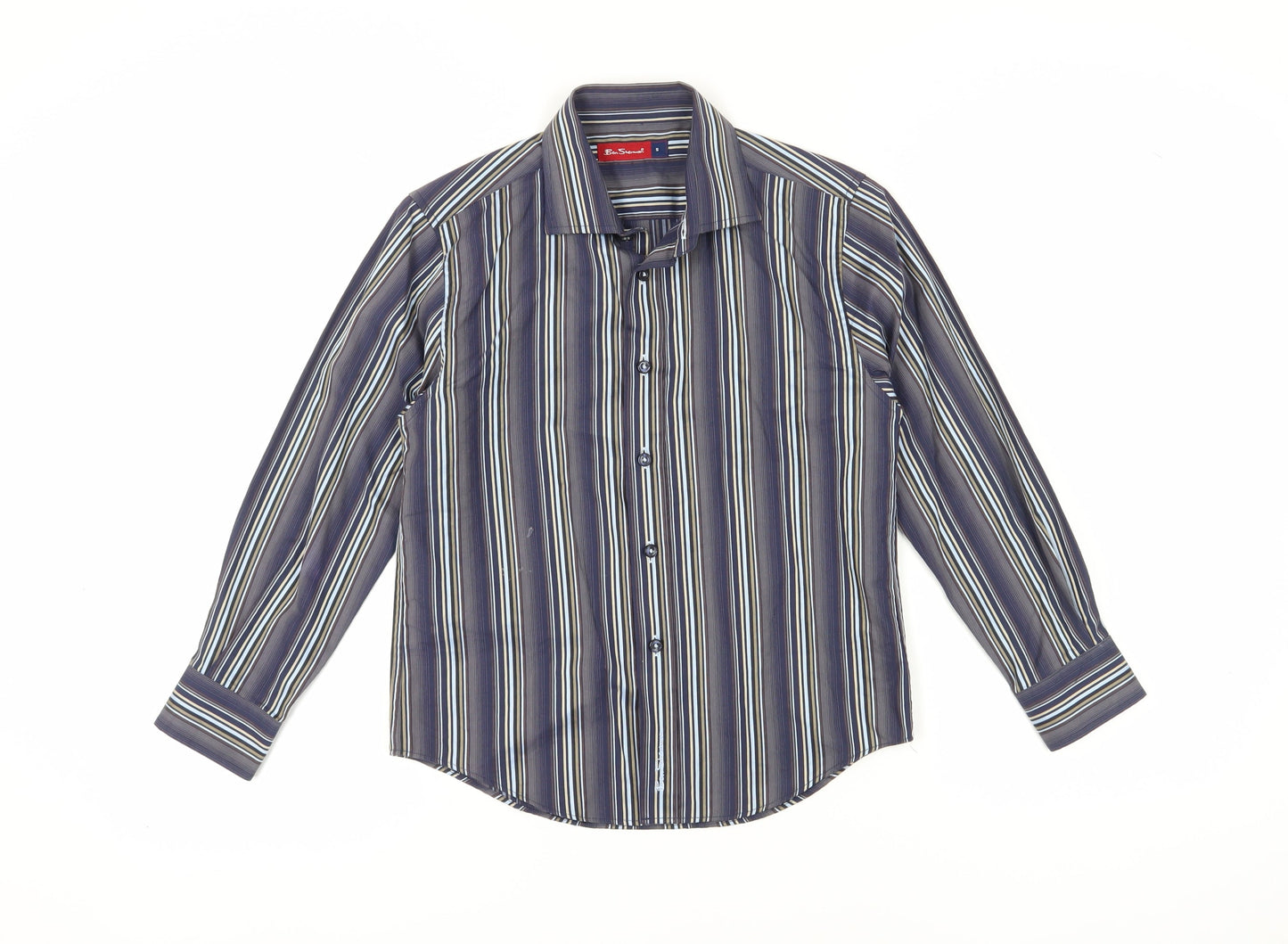 Ben Sherman Men's Striped Shirt S Multicoloured Button-Up