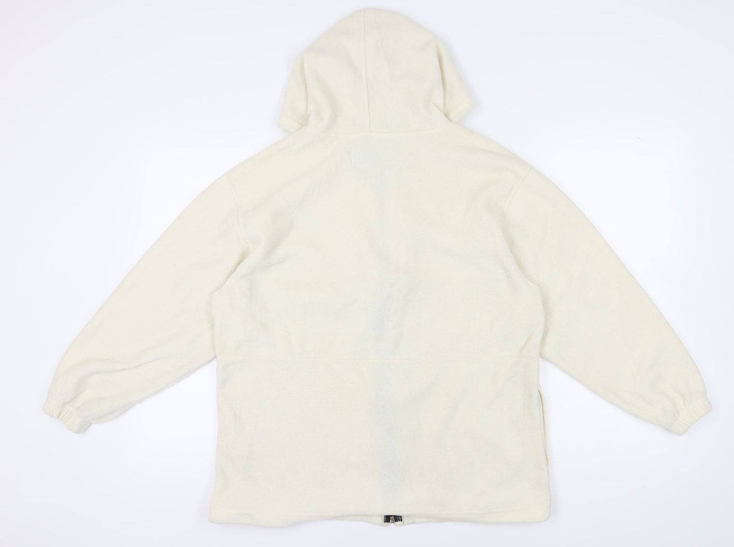 Sportswear Women's Ivory Fleece Jacket Size 8