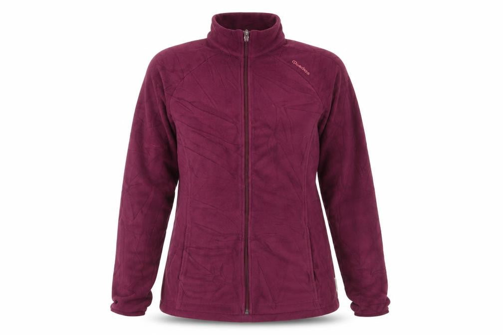 Decathlon Purple Fleece Jacket - L, Unisex Adults
