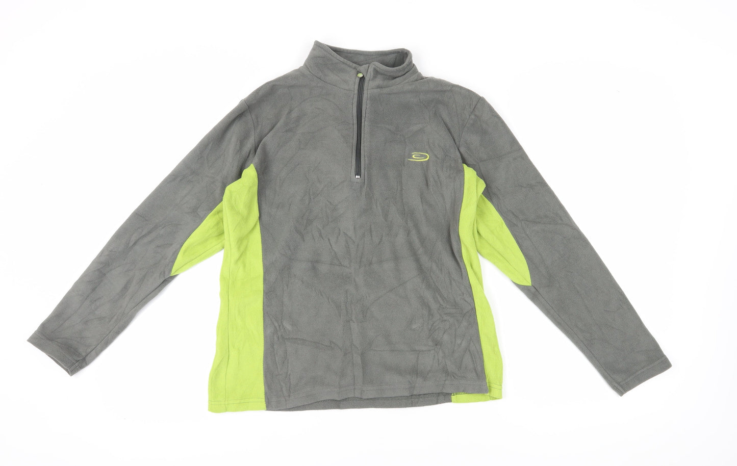 Crane Trail Unisex Grey Fleece Pullover Sweatshirt, S