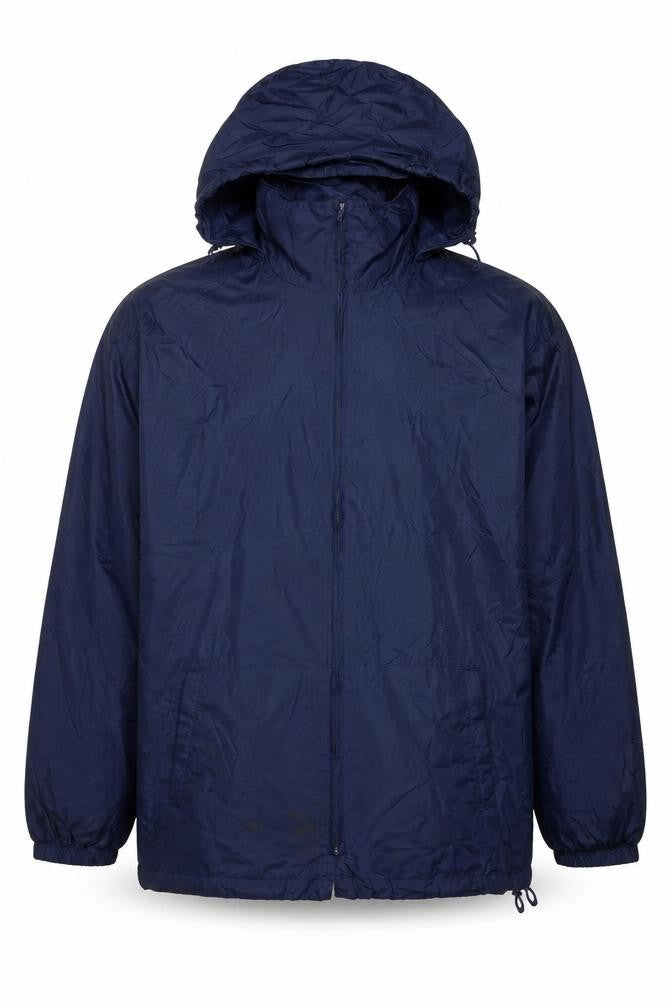 Colourways Men's Blue Rain Coat Jacket, Size L