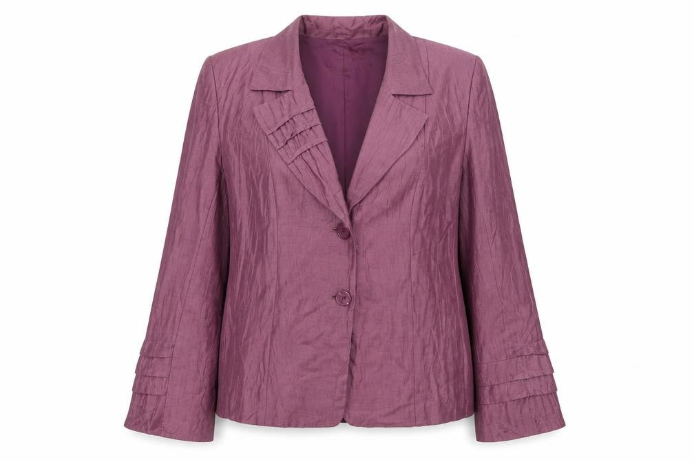 Personal Choice Purple Women's Blazer, Size 16, Classic Style