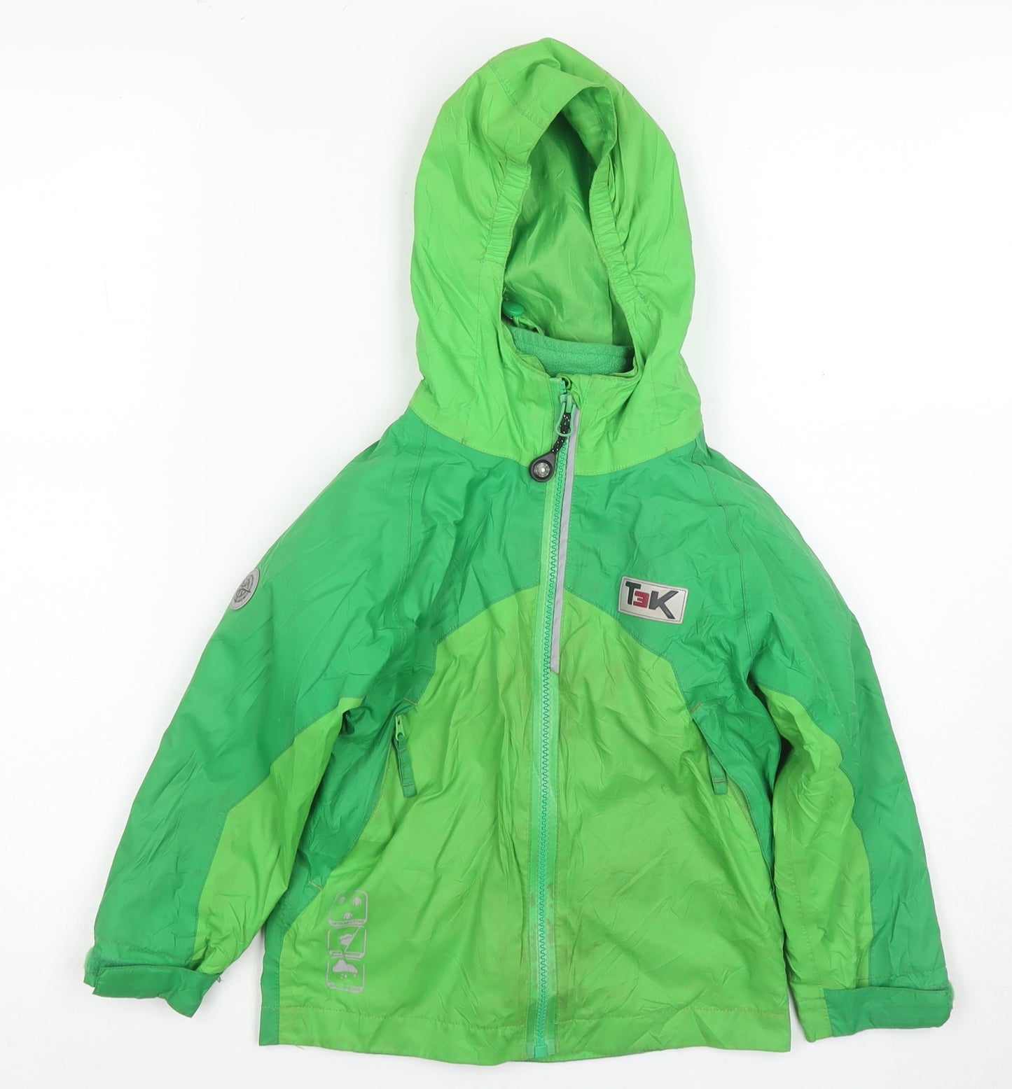 Higear Boys Green Windbreaker Jacket 3-4 Years