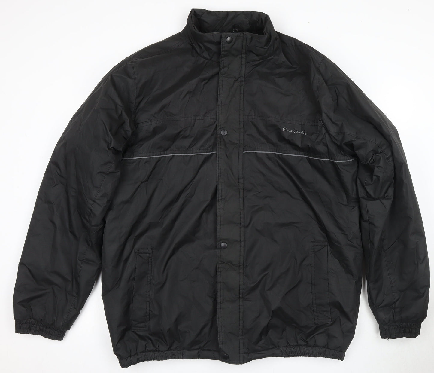 Pierre Cardin Men's Black 3XL Basic Jacket Winter