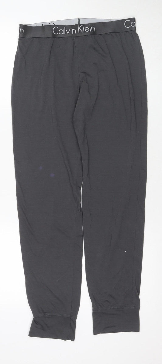Calvin Klein Women's Black Lounge Pants, M, Stylish Comfort