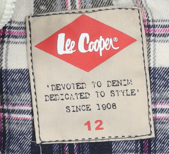 Lee Cooper Women's Blue Hooded Waistcoat Size 12