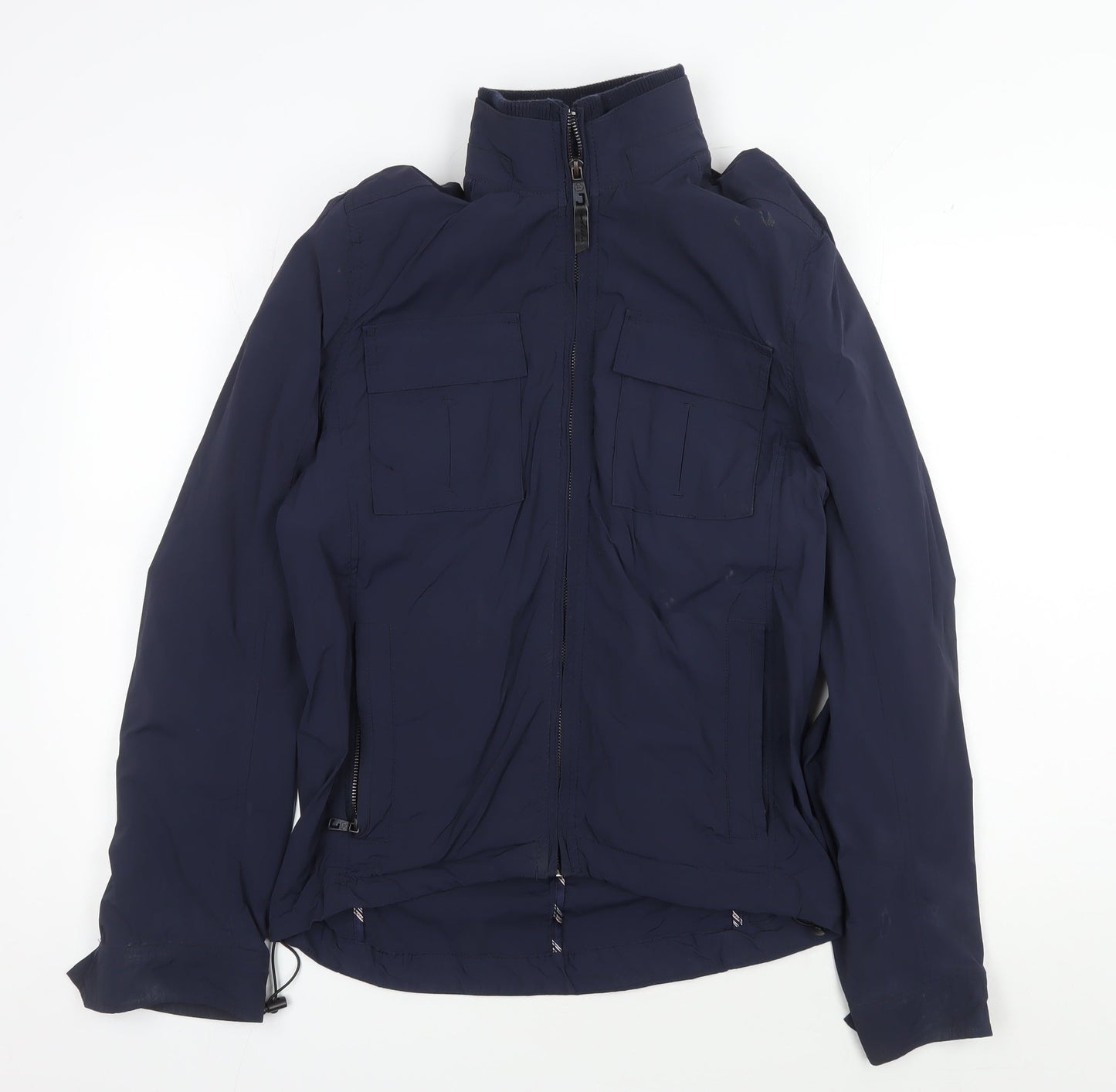 Jeff Banks Men's Blue Softshell Jacket Size S