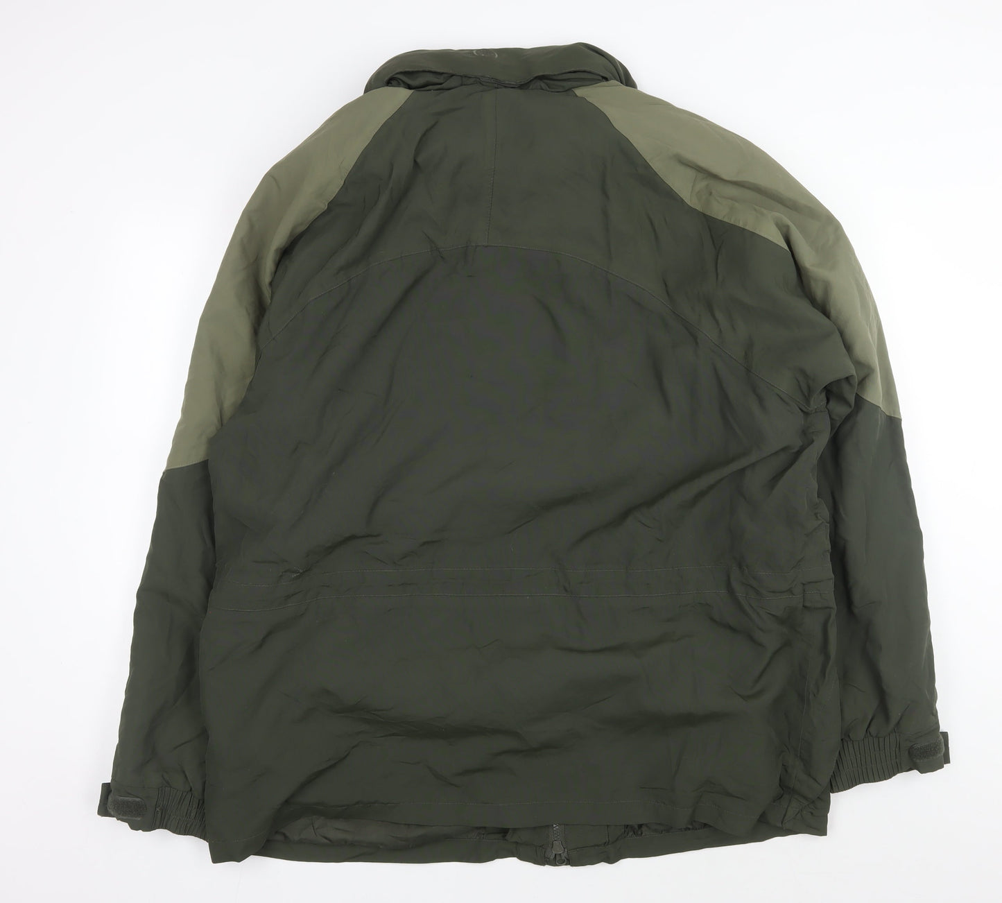 Tayberry Men's Green Basic Jacket L - Autumn/Winter Casual