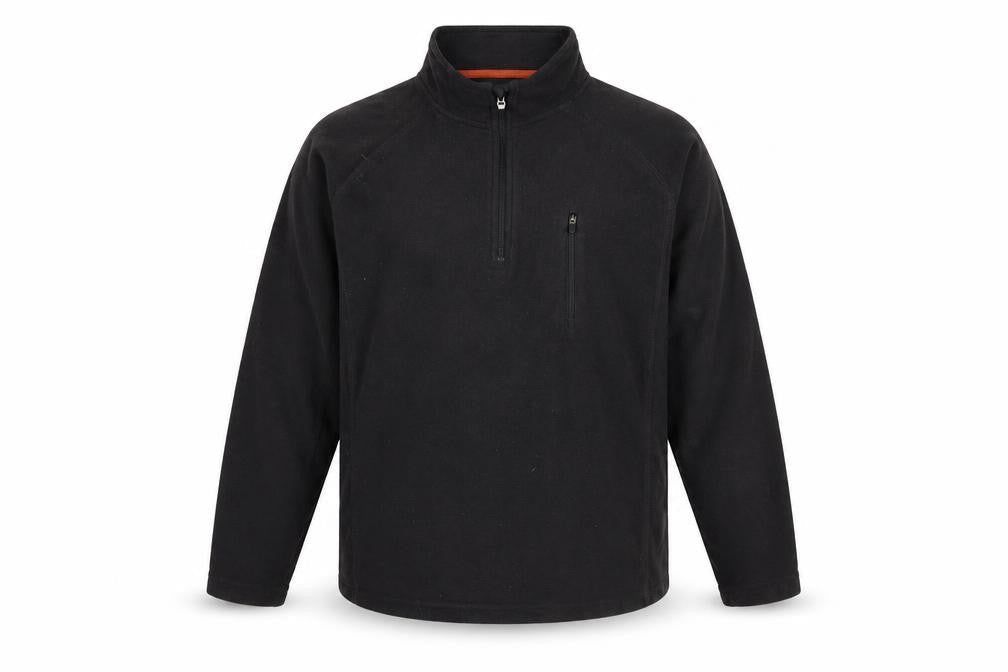 Mens UK S  Peter Storm Black 1/2 Zip Sweatshirt