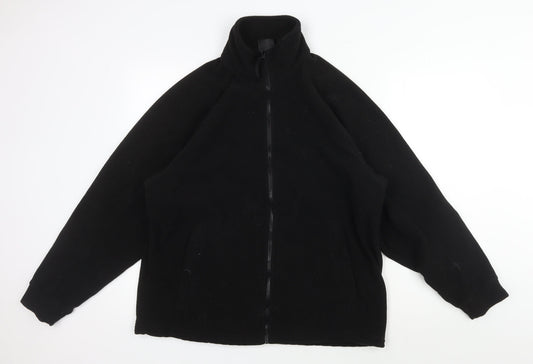 Regatta Men's Black Basic Jacket, Medium, Full Zip
