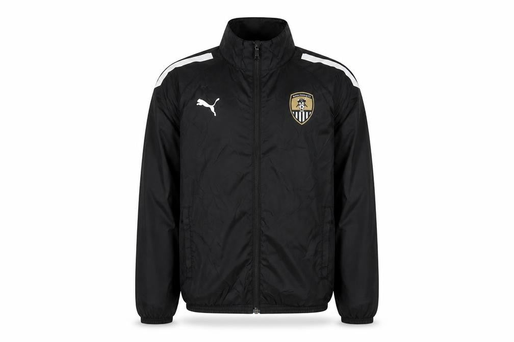 Puma Boys Black Track Jacket 9-10 Years Sportswear