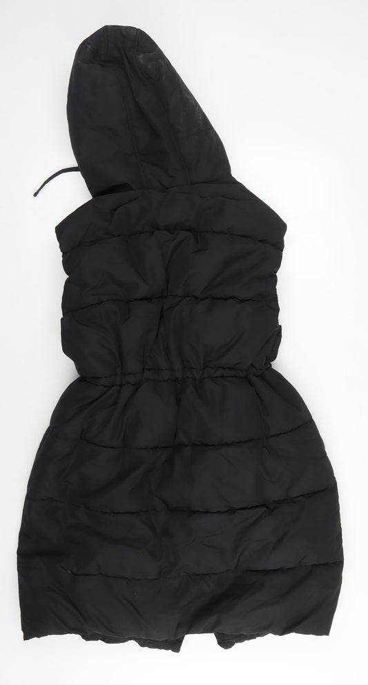 H&M Women's Black Maternity Puffer Jacket Size M