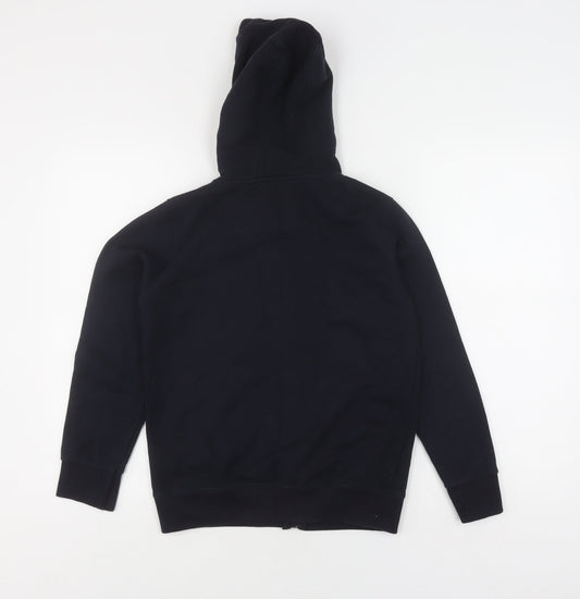SoulCal & Co Girls Black Full Zip Hoodie 13 Years