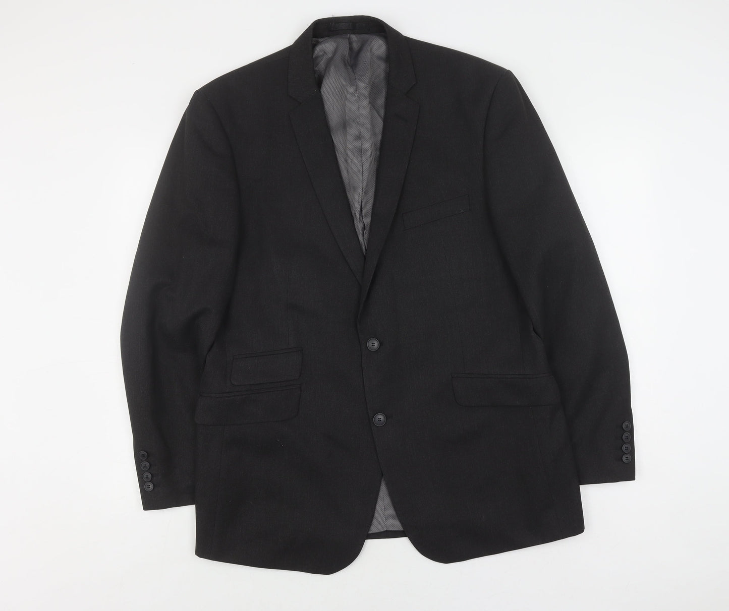 Burton Black Men's Blazer 44 Regular Business Jacket