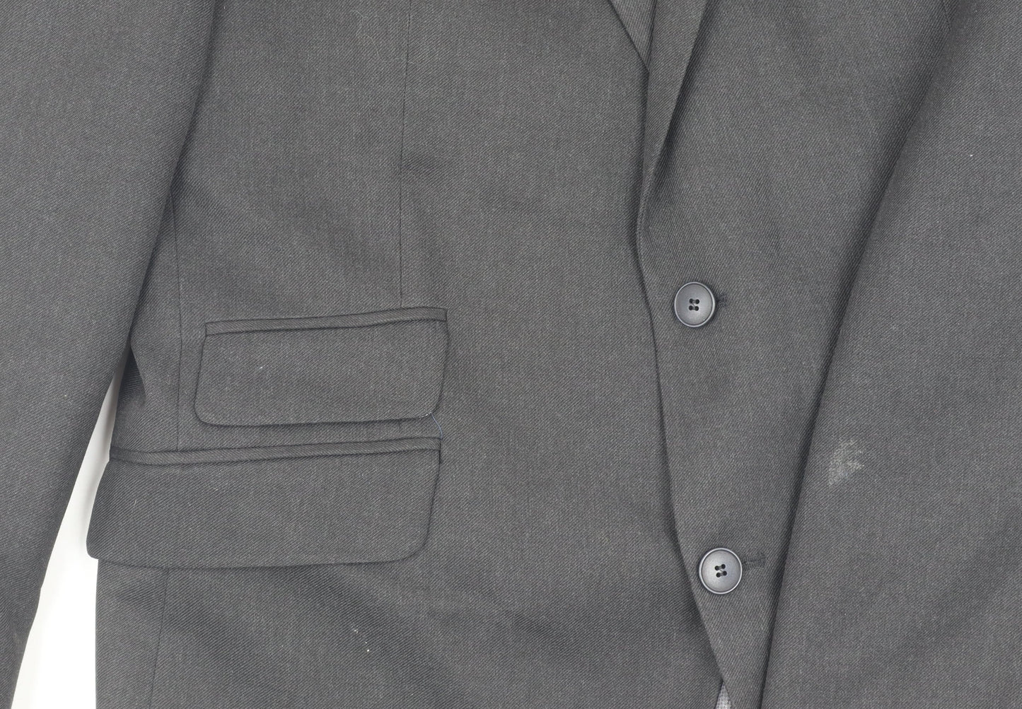 Burton Black Men's Blazer 44 Regular Business Jacket