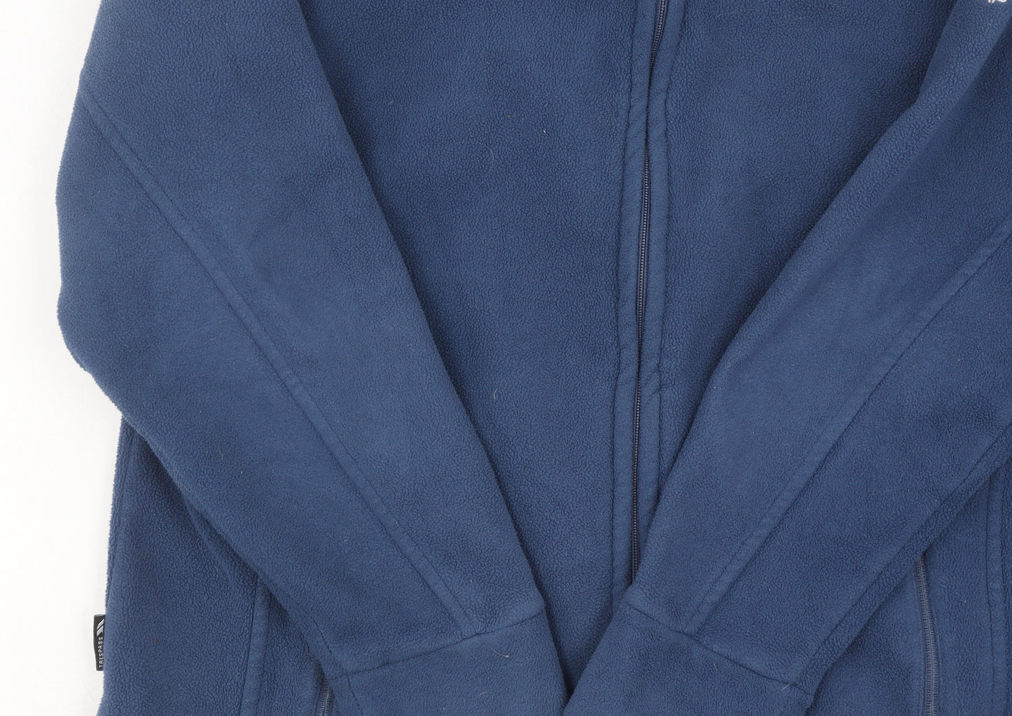 Trespass Mens Blue Full Zip Sweatshirt M