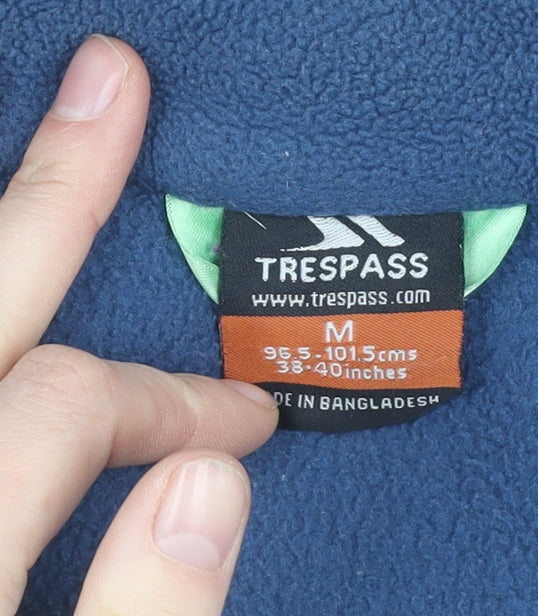 Trespass Mens Blue Full Zip Sweatshirt M
