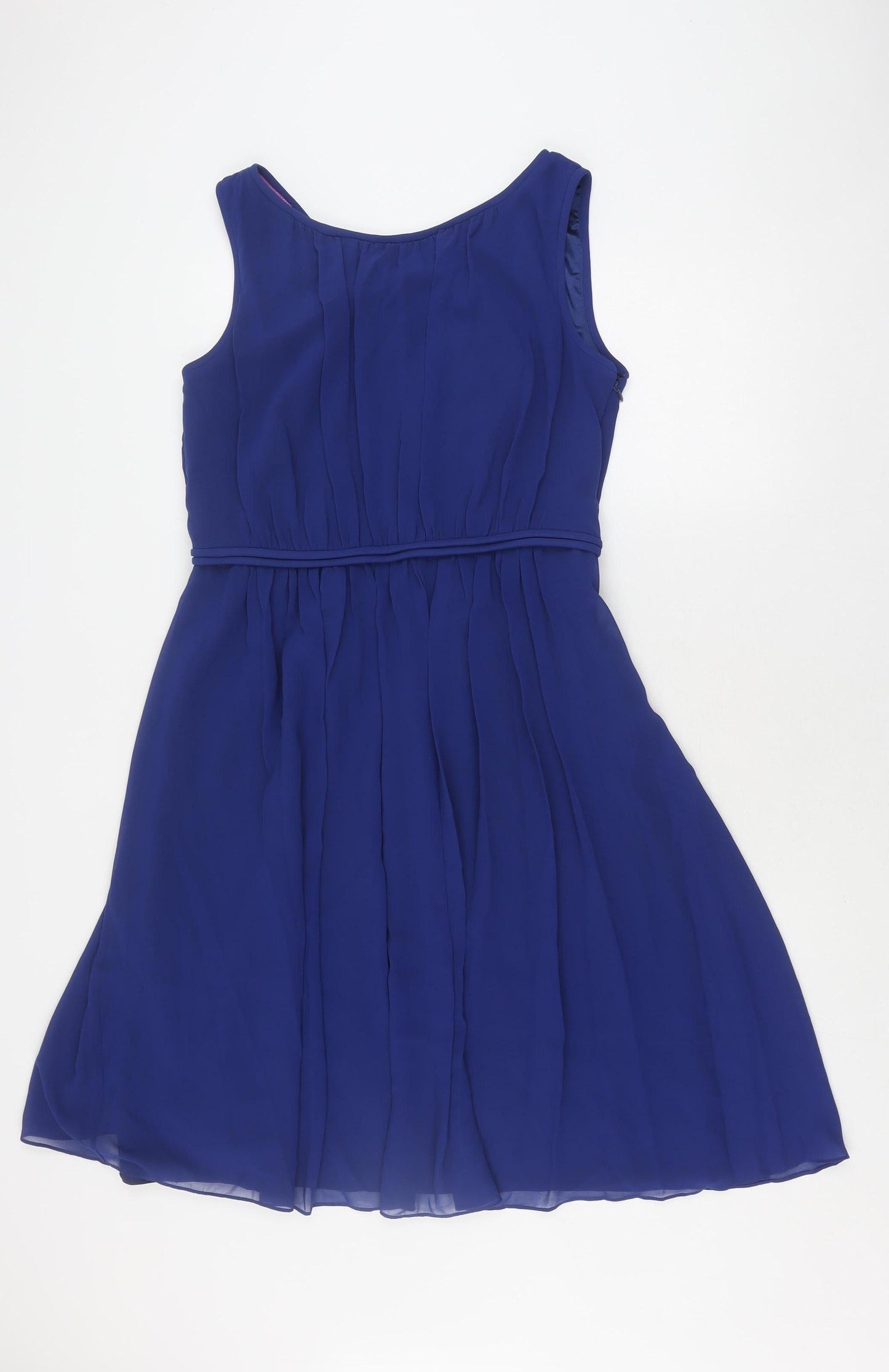 Boden Women's Blue Fit & Flare Dress, Size 12