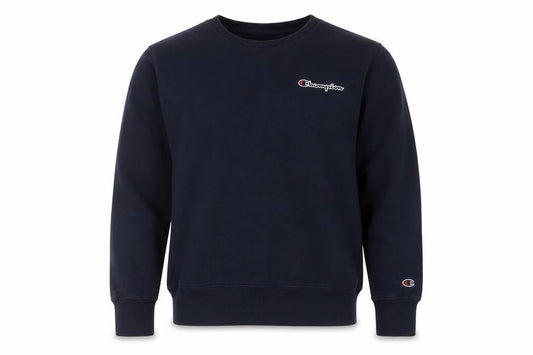 Champion Mens Blue Sweatshirt Small Pullover Logo