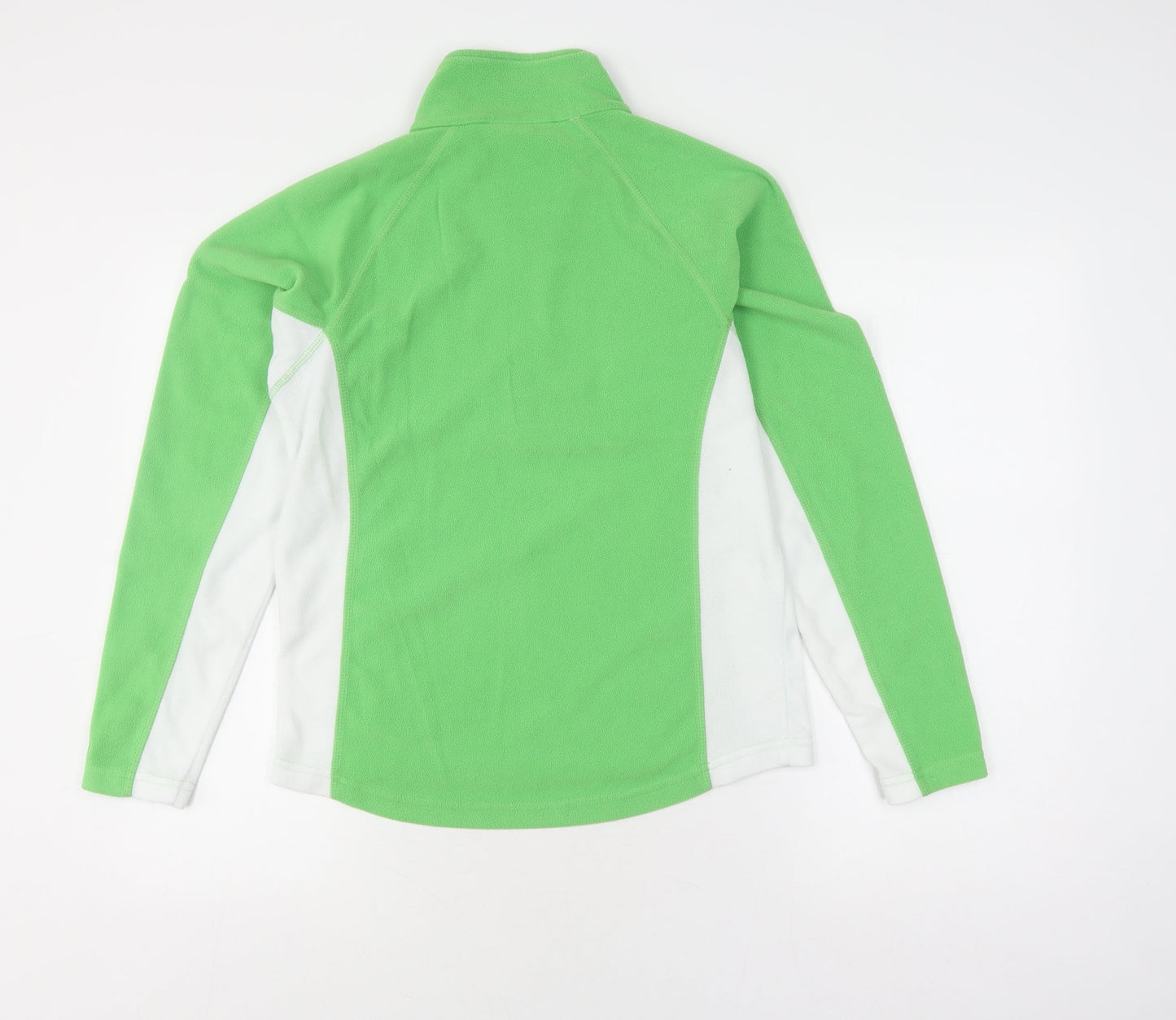 Trespass Boys Green 1/4 Zip Fleece Hoodie Medium