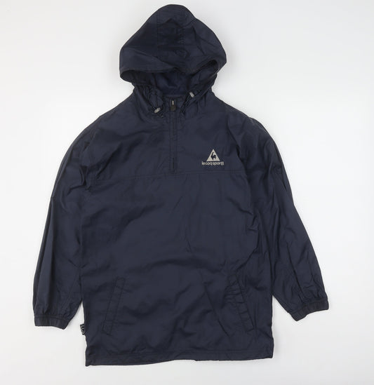 Le Coq Sportif Men's Blue Anorak Jacket M