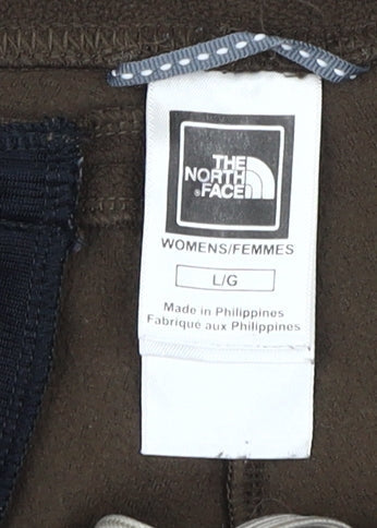 The North Face Women's Brown Relaxed Trousers, Size L