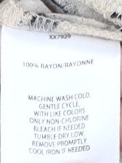 Leith Women's Beige Animal Print Wrap Dress S