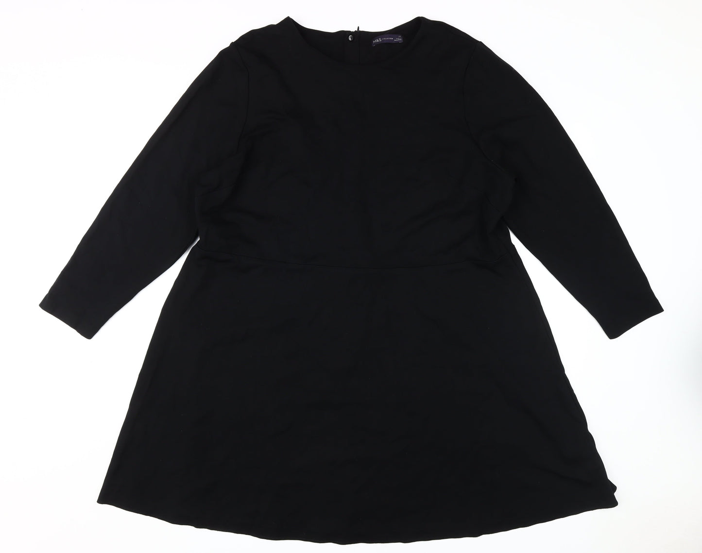 Marks and Spencer Women's Black Long Sleeve Dress