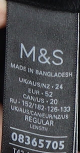 Marks and Spencer Women's Black Long Sleeve Dress