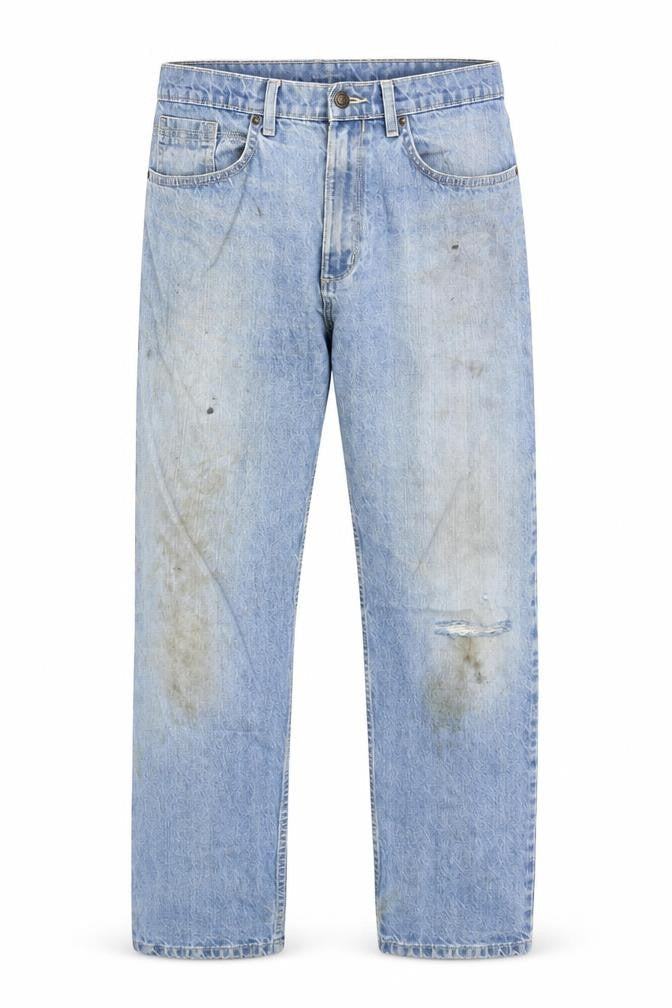 Marks and Spencer Men's Blue Straight Jeans 32W