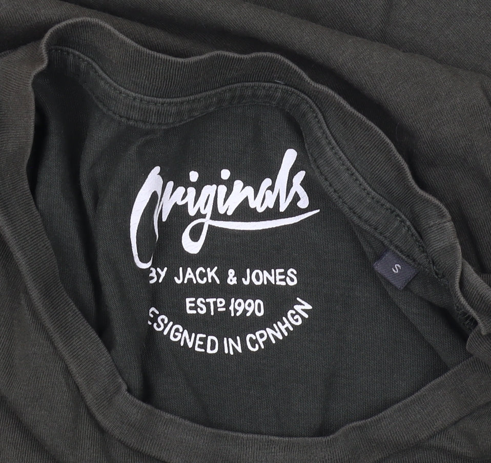 Jack & Jones Men's Green T-Shirt, Size S