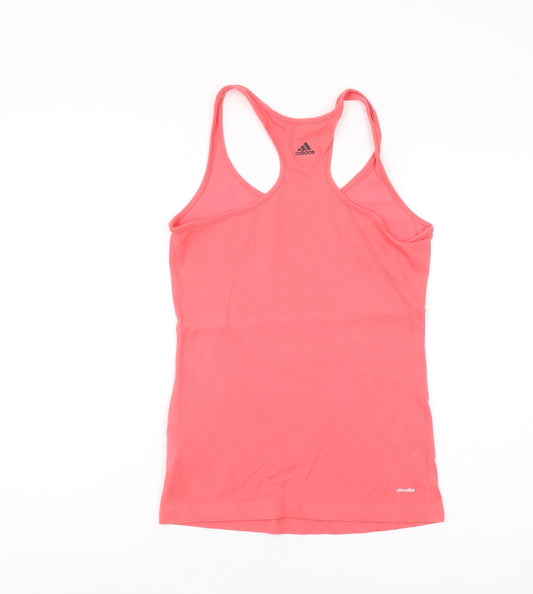 Adidas Women's Pink XS Racerback Tank Top