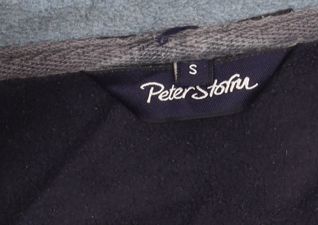 Peter Storm Men's Blue V-Neck Sweatshirt, S, Long Sleeve